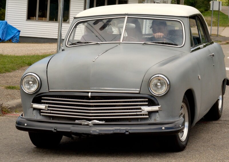 Classic Gray Car — Calm, Afternoon
