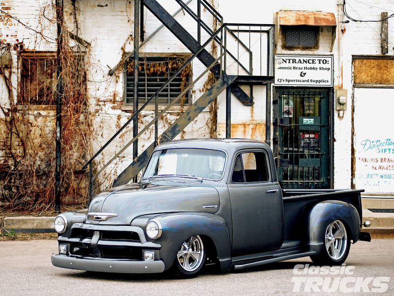 Classic Gray Pickup Truck