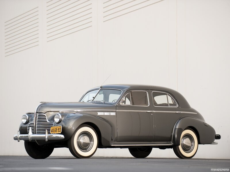 Classic gray sedan car