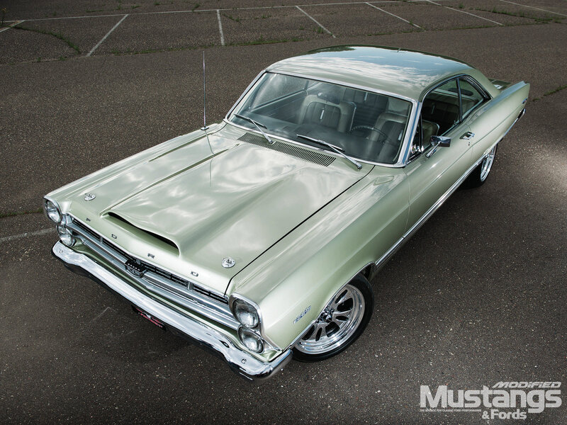 Classic Green Car