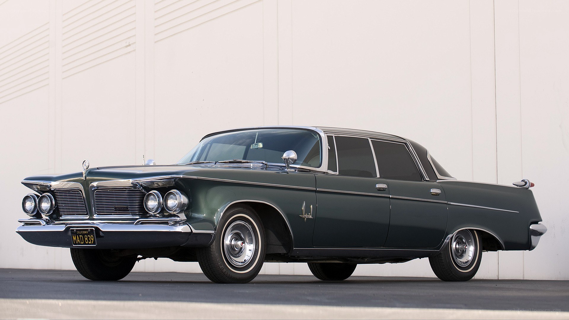 Classic green Chrysler Imperial