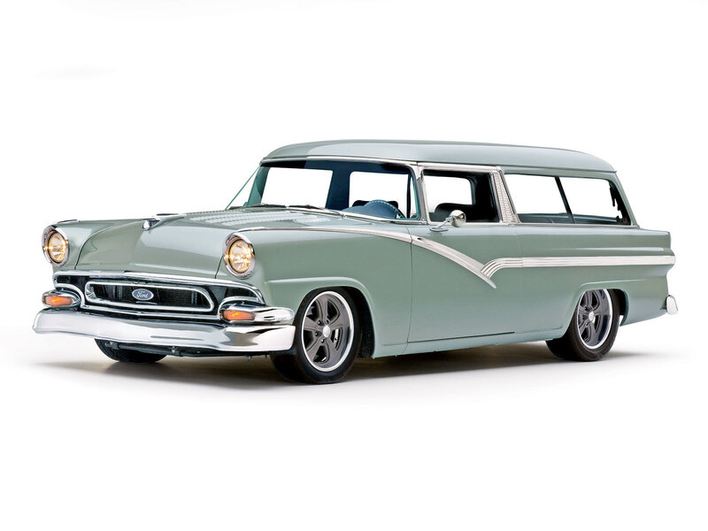 Classic Green Station Wagon — Neutral