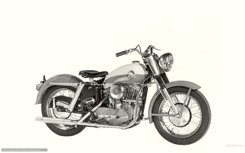 Classic Harley-Davidson motorcycle
