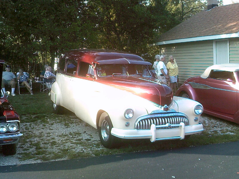 Classic Hearse Car