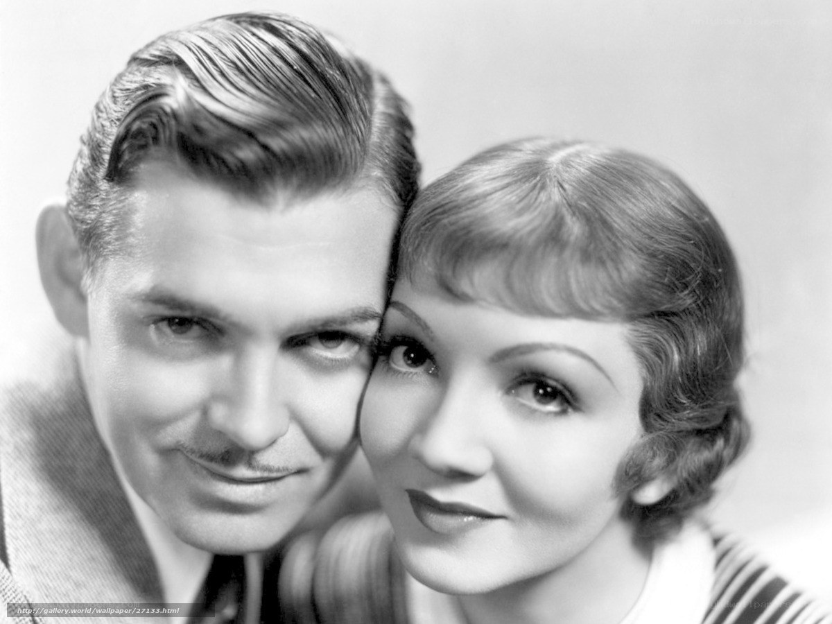 Classic Hollywood couple portrait