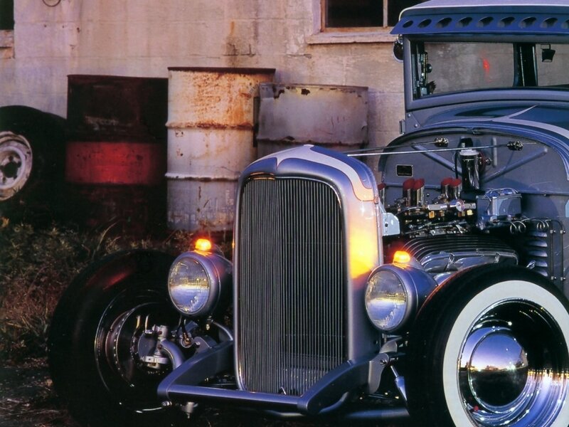 classic hot rod car
