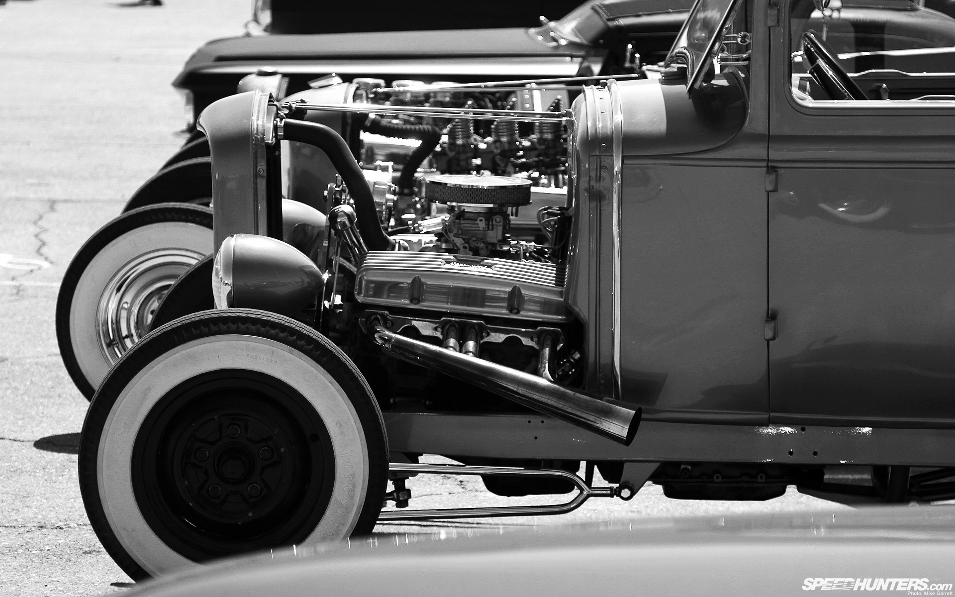 Classic hot rod car