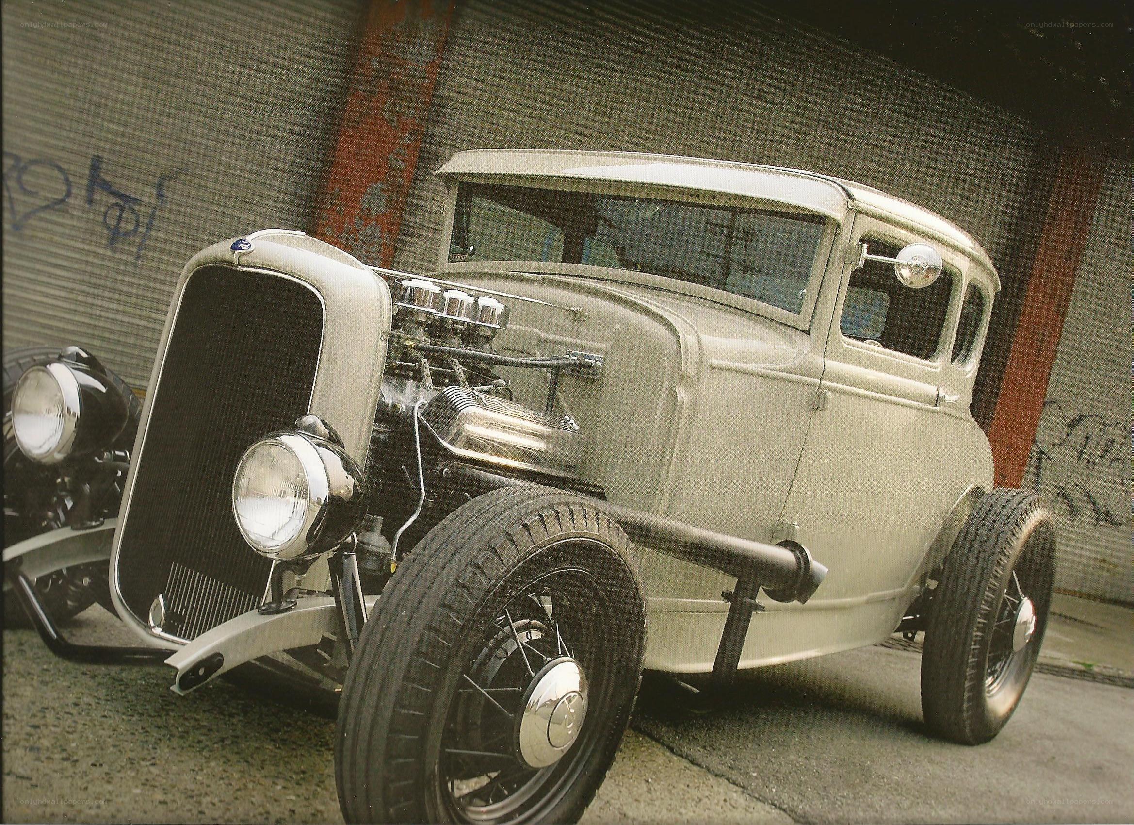 classic hot rod car