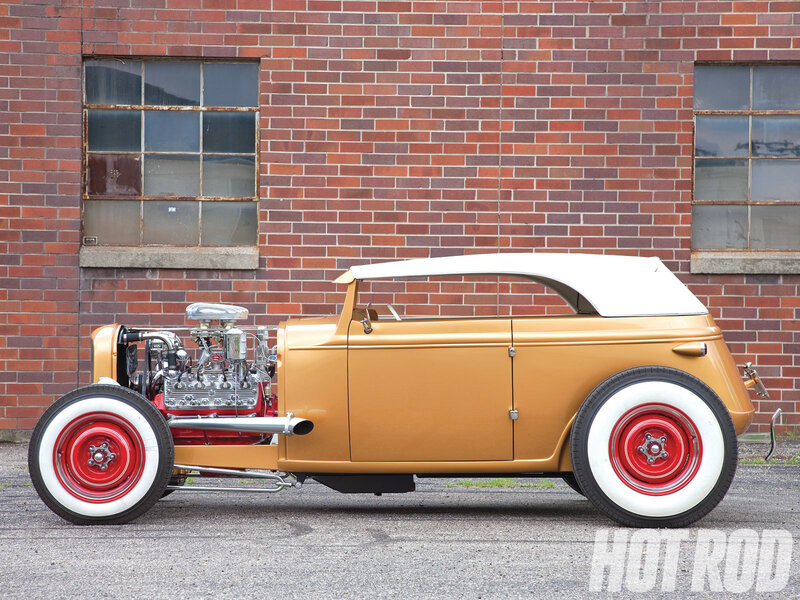 classic hot rod car
