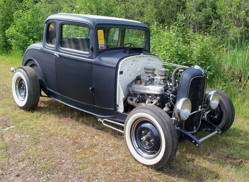 classic hot rod car