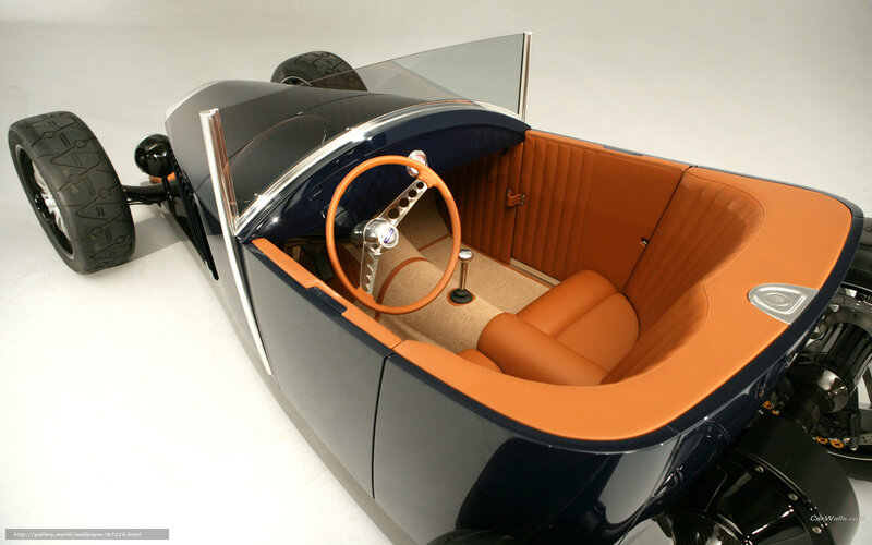 Classic hot rod interior