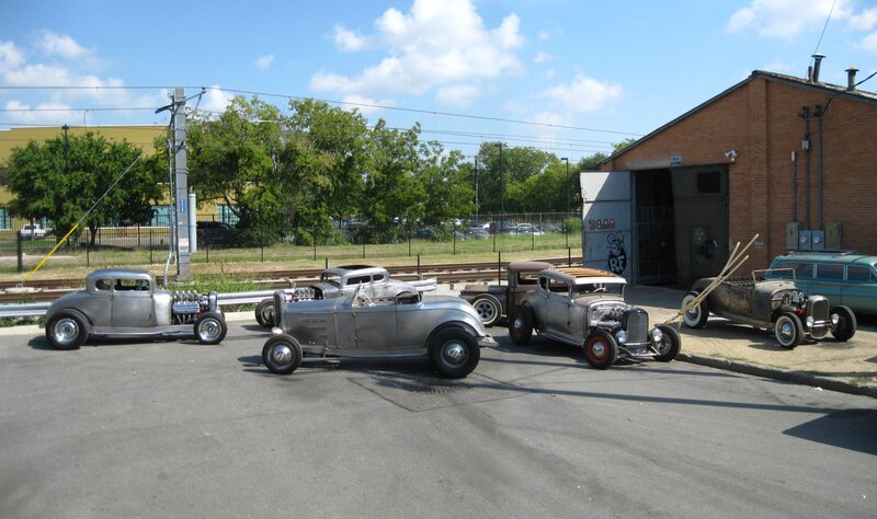 Classic Hot Rods — Gray