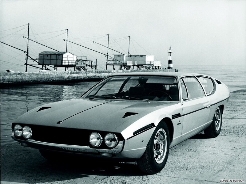 Classic Lamborghini sports car