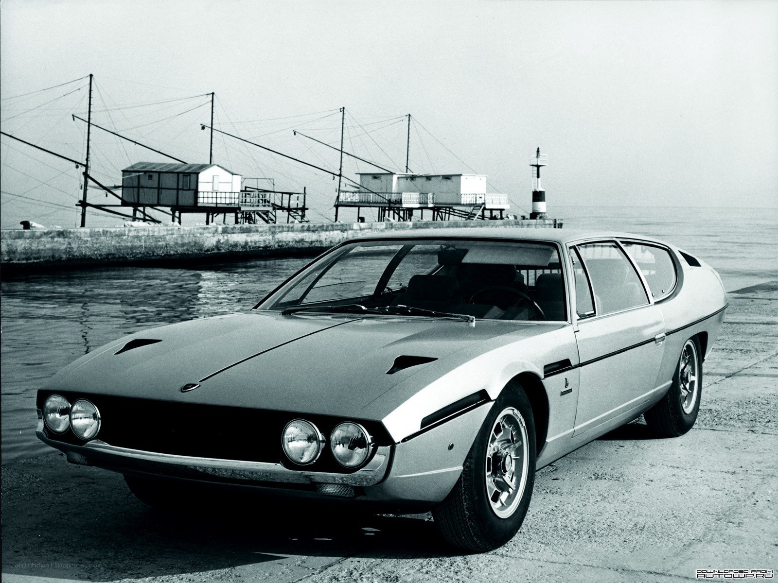 Classic Lamborghini sports car