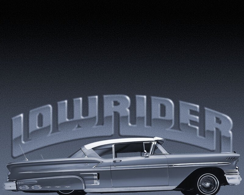 Classic lowrider car