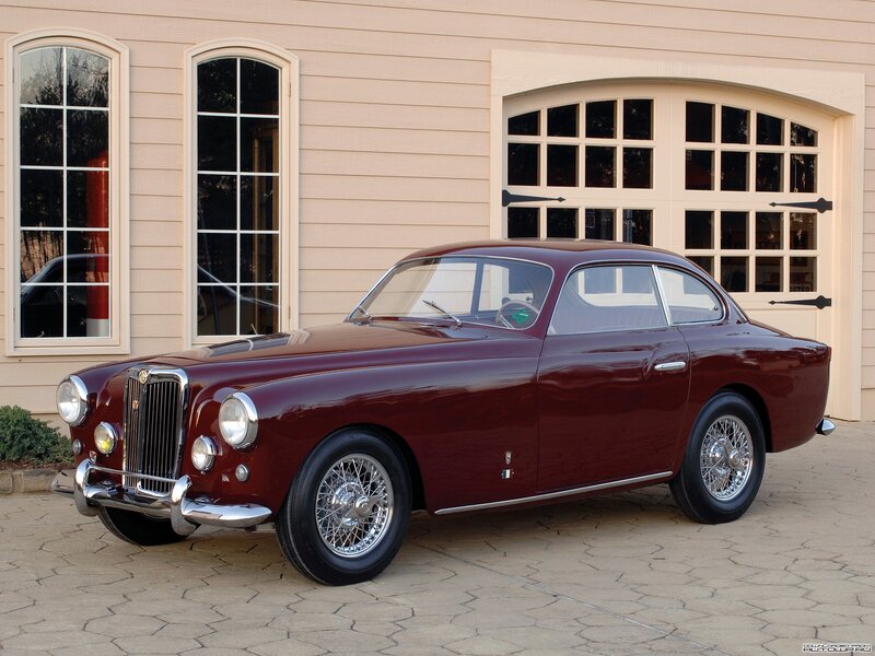 Classic maroon coupe car