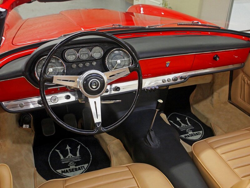 Classic Maserati interior
