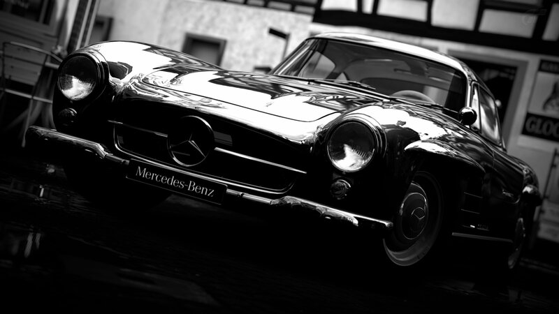 Classic Mercedes-Benz car