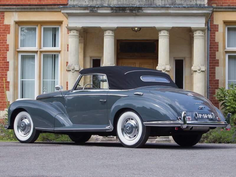 Classic Mercedes-Benz convertible