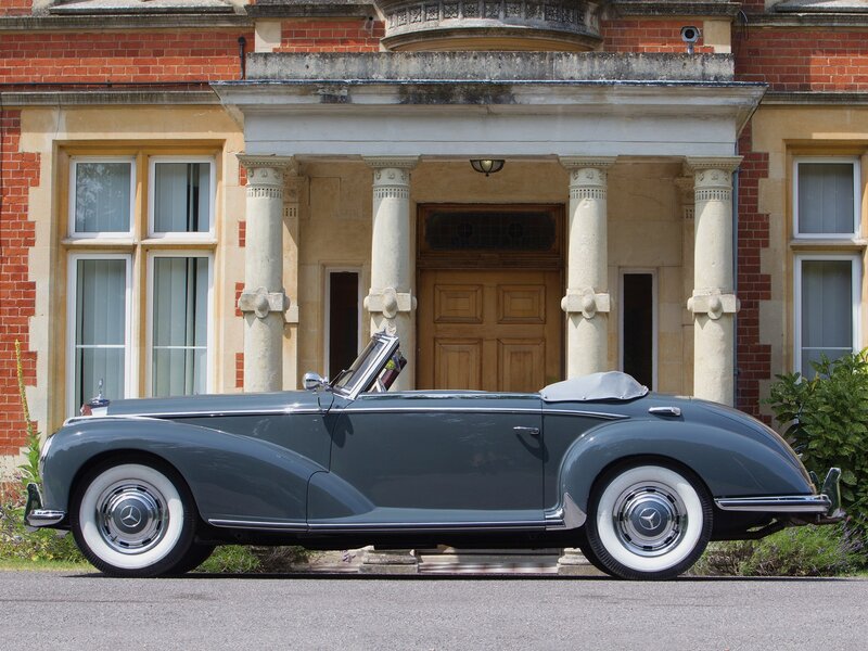Classic Mercedes-Benz convertible