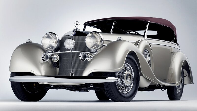 Classic Mercedes-Benz convertible