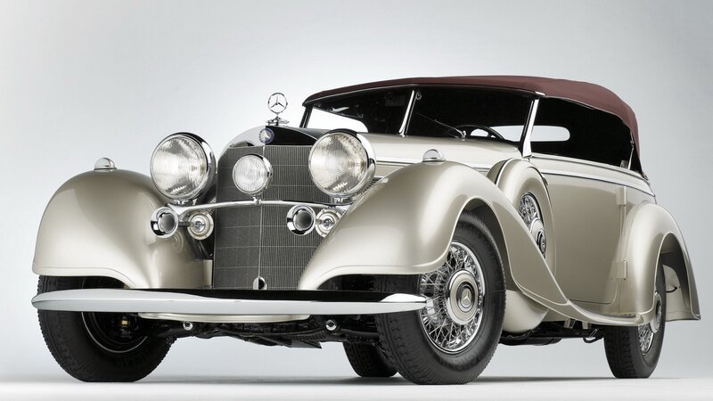 Classic Mercedes-Benz convertible