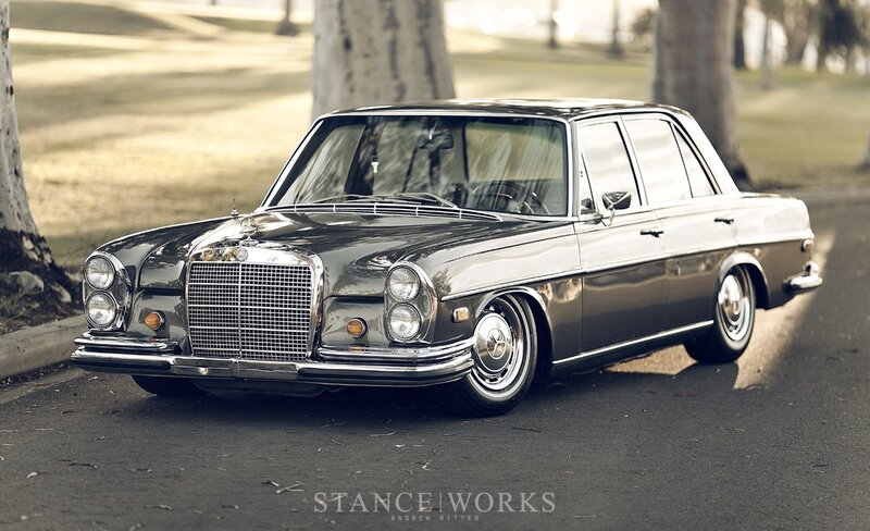 Classic Mercedes-Benz sedan