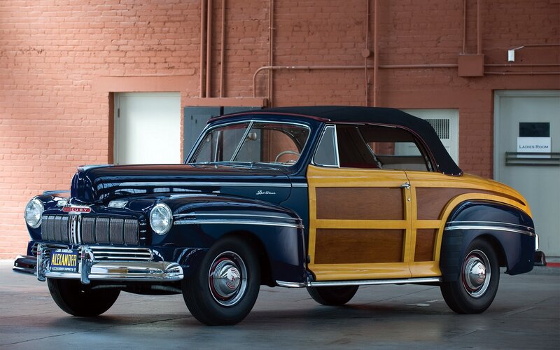 Classic Mercury Convertible Car