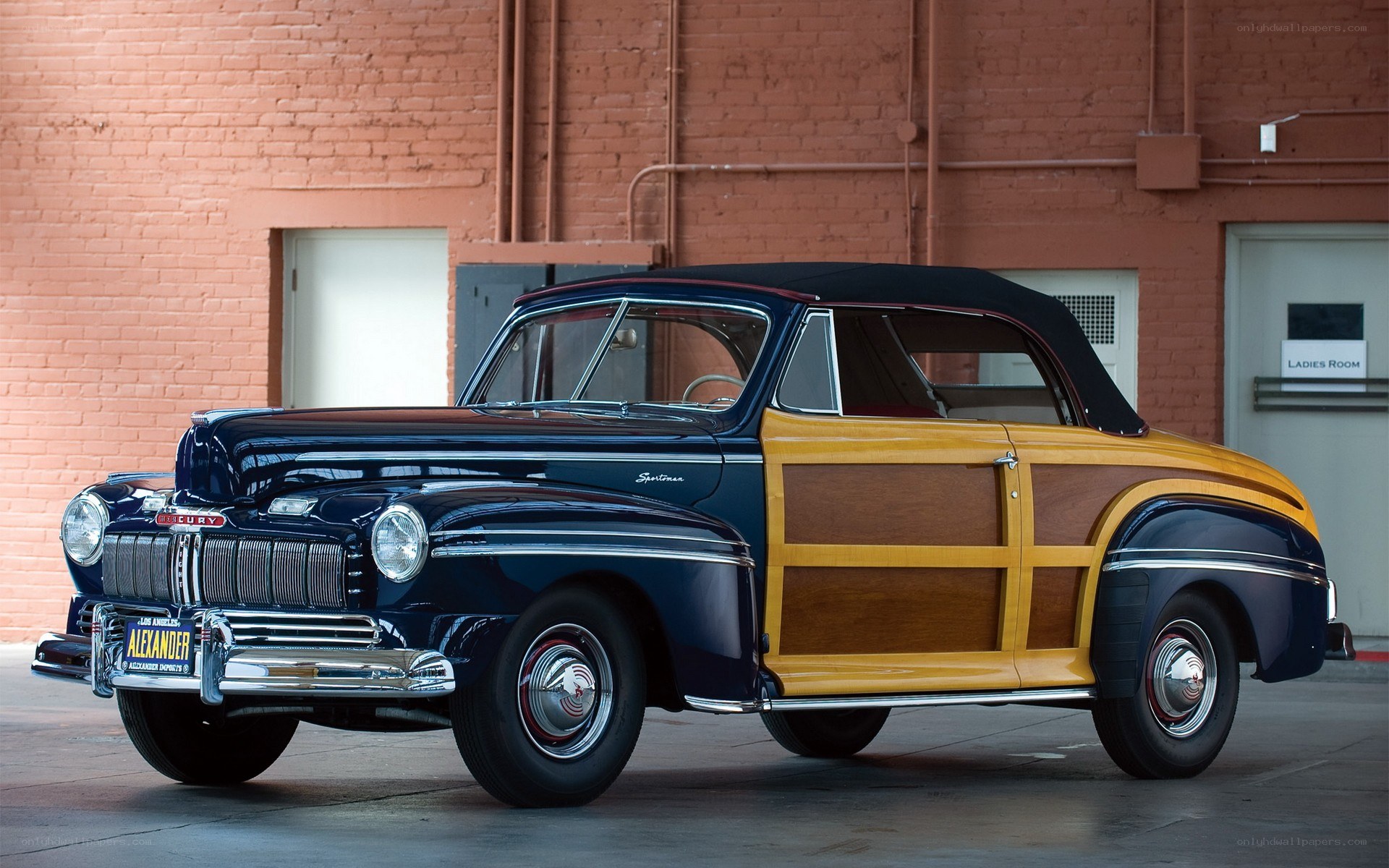Classic Mercury Convertible Car