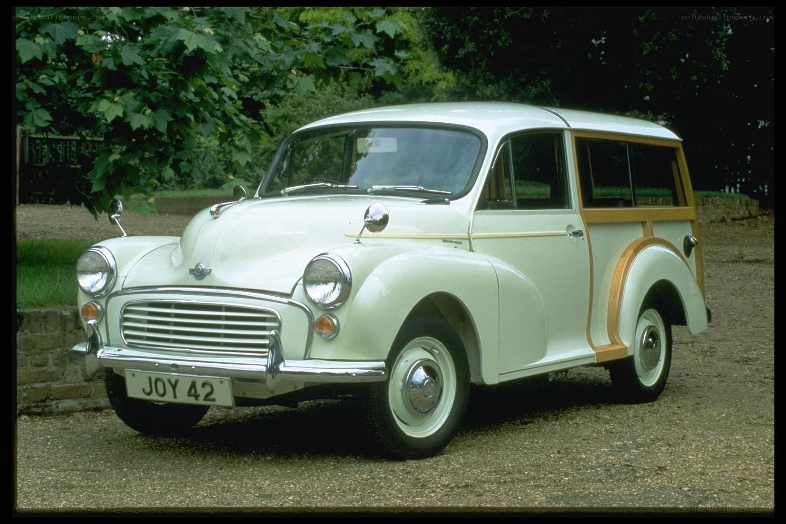Classic Morris Minor station wagon