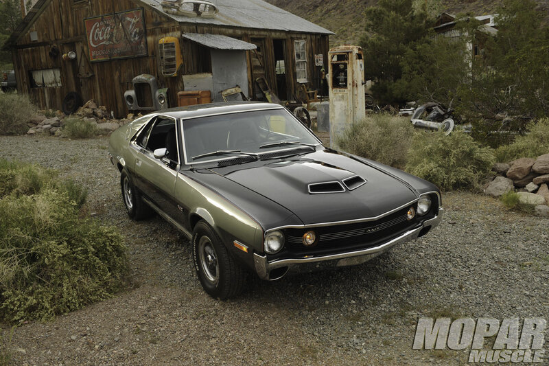 Classic Muscle Car — Black