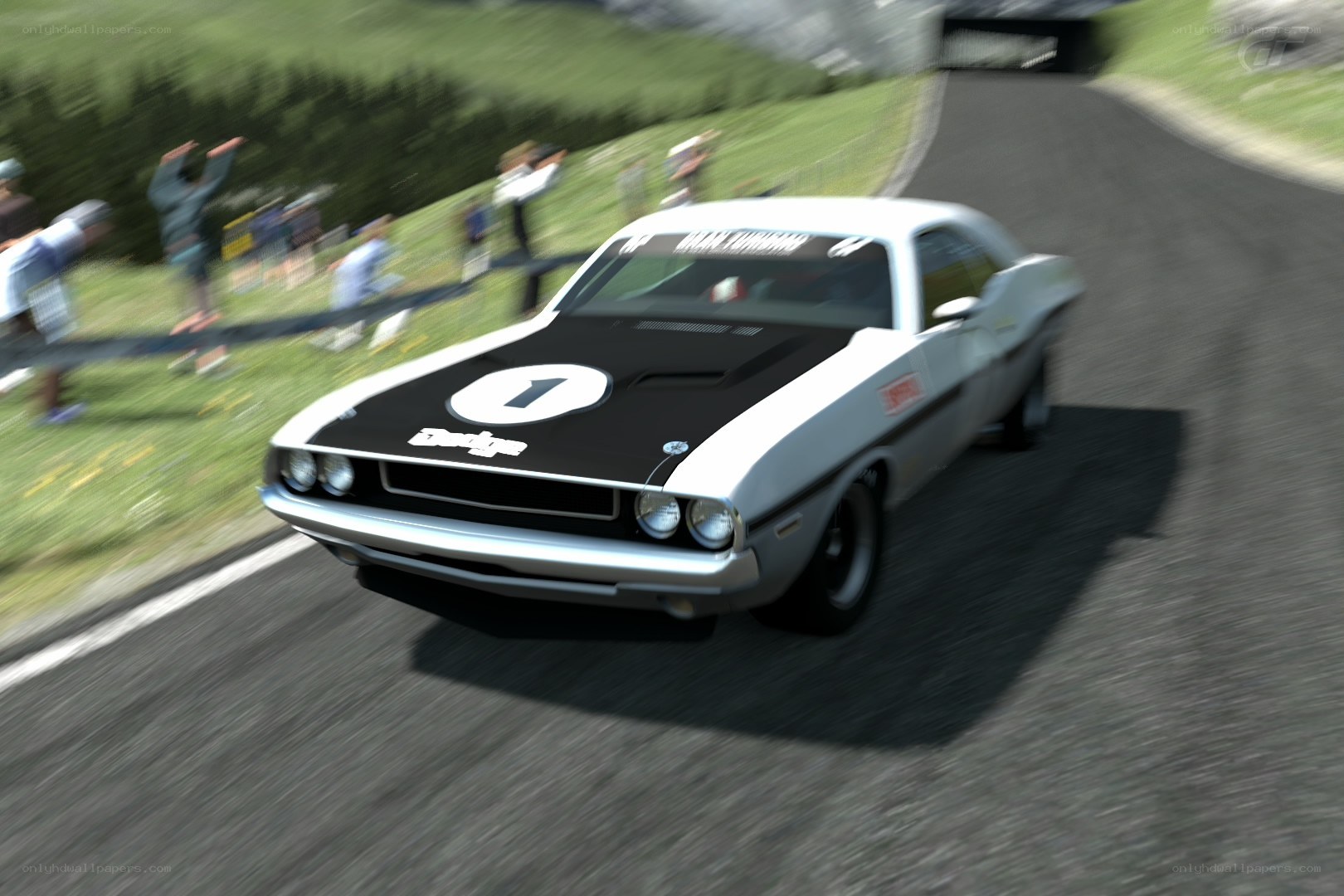 classic muscle car racing