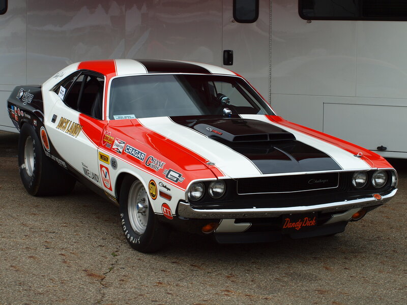 Classic Muscle Car — Red