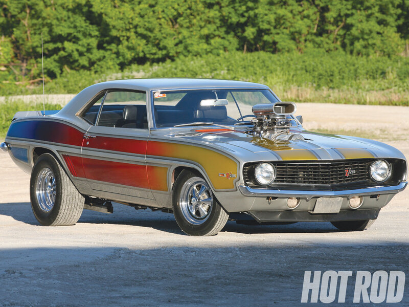 Classic Muscle Car — Silver