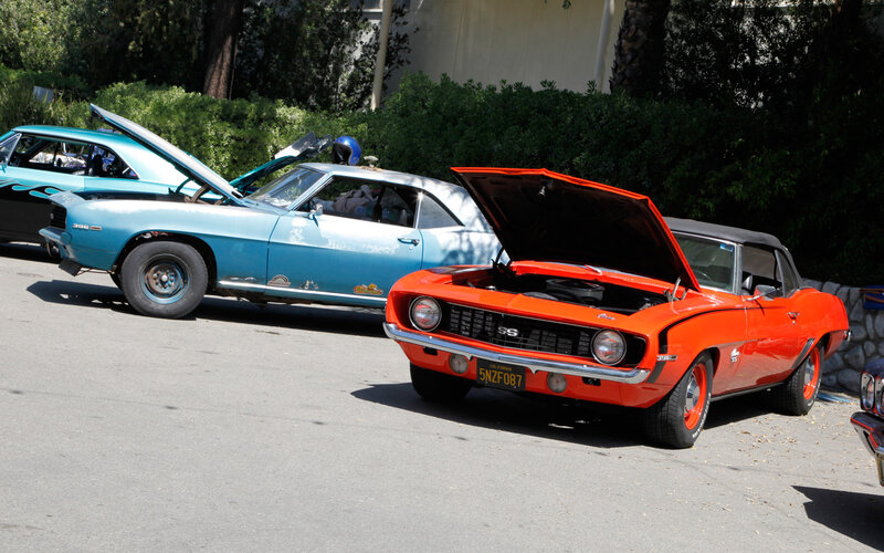 Classic Muscle Cars — Orange