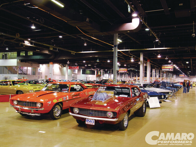 Classic Muscle Cars — Red, Showcase