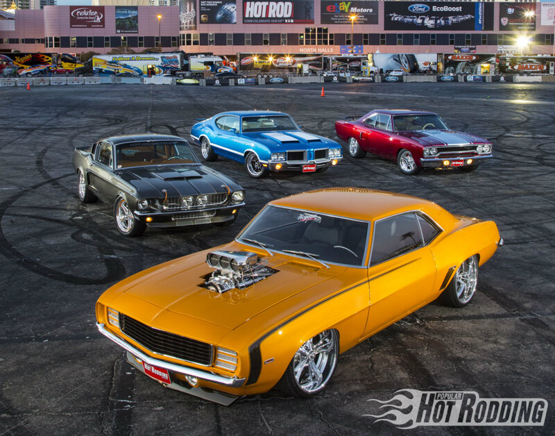 Classic Muscle Cars — Yellow