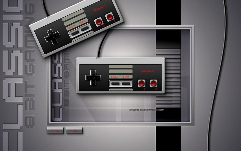 Classic Nintendo NES controller
