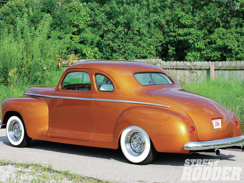 Classic Orange Car — Calm