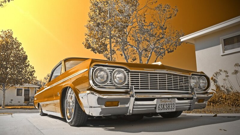 Classic Orange Car