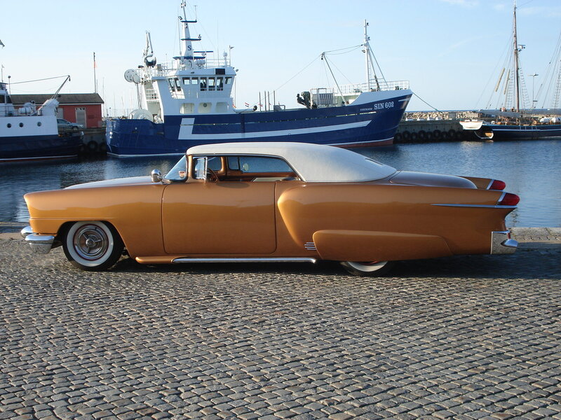 Classic Orange Convertible