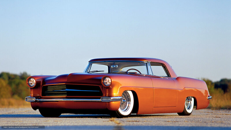 Classic Orange Custom Car