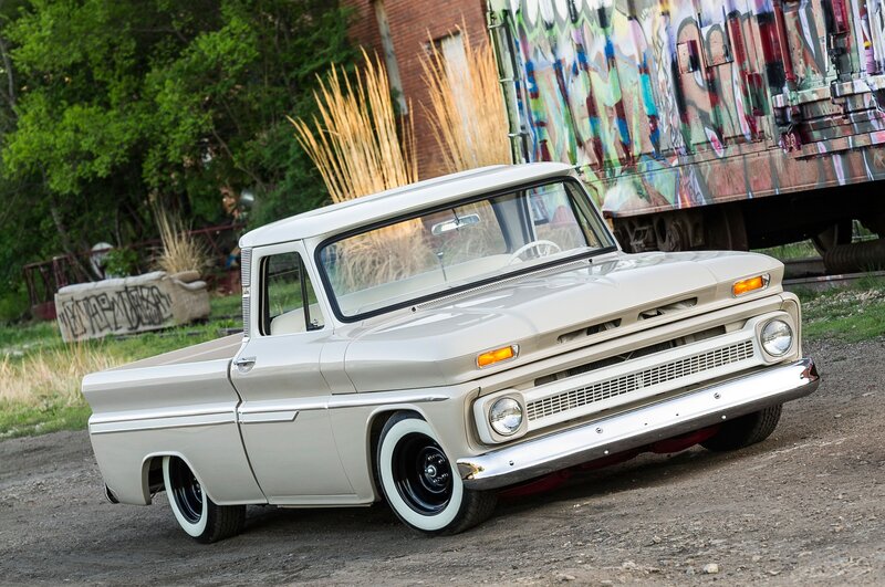 Classic Pickup Truck — Beige, Calm