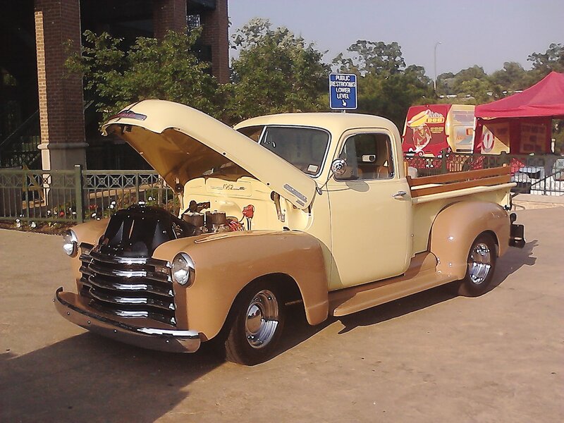 Classic Pickup Truck — Beige
