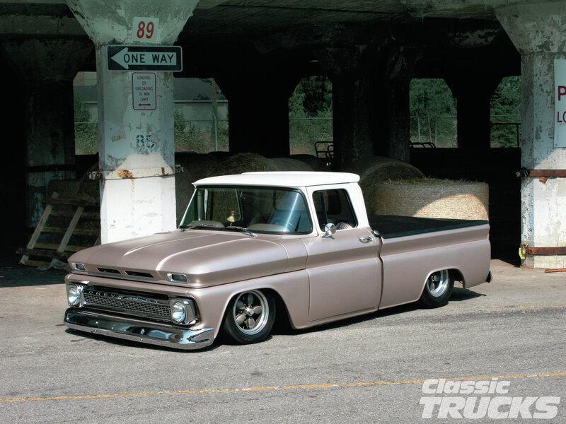 Classic Pickup Truck — Brown