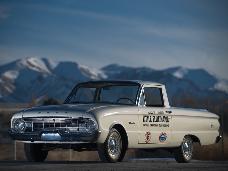 Classic Pickup Truck — Cream, Dramatic