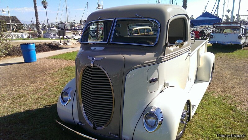 Classic Pickup Truck — Gray, Calm, Afternoon, Photograph
