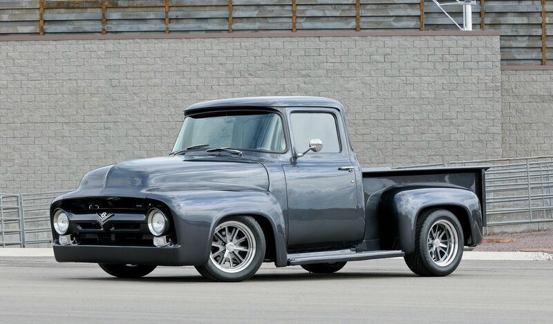 Classic Pickup Truck — Gray, Calm, Afternoon