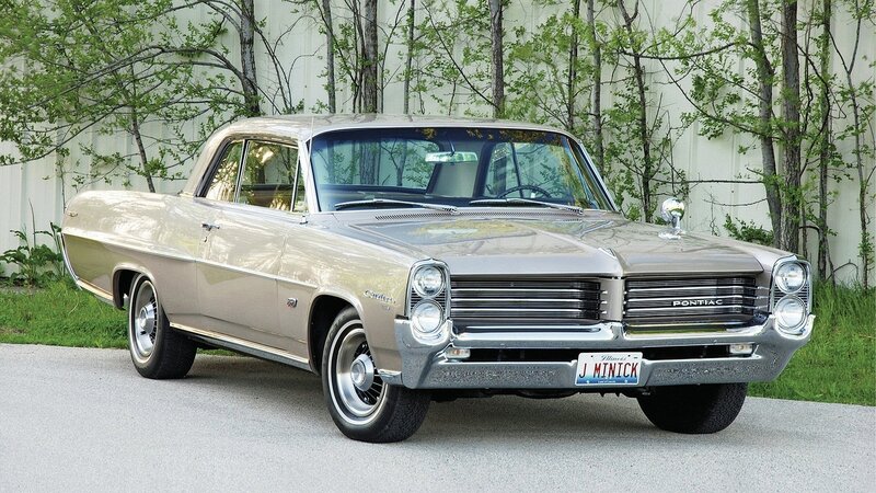Classic Pontiac Car — Silver
