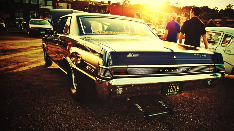 Classic Pontiac Gto — Gold